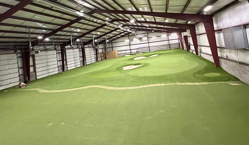 HOPKINS IX GOLF PERFORMANCE 10,000 sq ft Indoor Short Game Arena